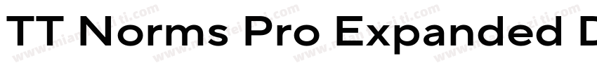 TT Norms Pro Expanded DemiBold Ital字体转换